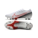 Nike Mercurial Vapor 13 Elite Firm Ground LAB2 - White Laser Crimson Black Football Boots