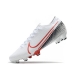 Nike Mercurial Vapor 13 Elite Firm Ground LAB2 - White Laser Crimson Black Football Boots