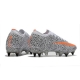 Nike Mercurial Vapor 13 Elite SG Anti-Clog CR7 Safari - White Total Orange Black Football Boots