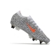 Nike Mercurial Vapor 13 Elite SG Anti-Clog CR7 Safari - White Total Orange Black Football Boots