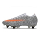 Nike Mercurial Vapor 13 Elite SG Anti-Clog CR7 Safari - White Total Orange Black Football Boots