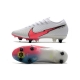 Nike Mercurial Vapor 13 Elite SG Anti-Clog White Crimson Blue Football Boots