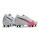 Nike Mercurial Vapor 13 Elite SG Anti-Clog White Crimson Blue Football Boots