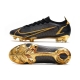 Nike Mercurial Vapor 14 Elite Firm Ground Black Gold Football Boots