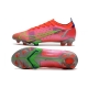 Nike Mercurial Vapor 14 Elite Firm Ground Bright Crimson Metallic Silver Football Boots