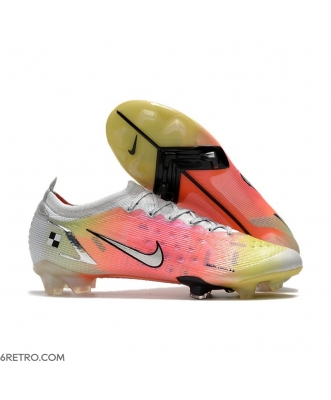 Nike Mercurial Vapor 14 Elite Firm Ground Dream Speed 4 - White Metallic Silver Pure Platinum Football Boots