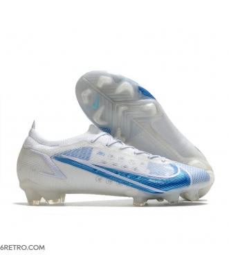 Nike Mercurial Vapor 14 Elite Firm Ground White Blue Football Boots