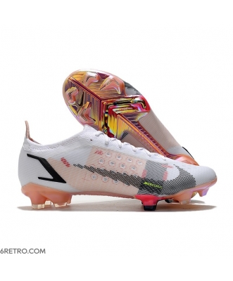 Nike Mercurial Vapor 14 Elite Firm Ground White Pink Black Football Boots