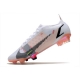 Nike Mercurial Vapor 14 Elite Firm Ground White Pink Black Football Boots