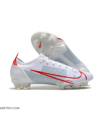 Nike Mercurial Vapor 14 Elite Firm Ground White Red Football Boots