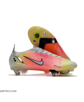 Nike Mercurial Vapor 14 Elite SG-Pro AC Dream Speed 4 - White Metallic Silver Pure Platinum Football Boots