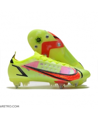Nike Mercurial Vapor 14 Elite SG-Pro AC Soft-Ground Volt Bright Crimson Black Football Boots