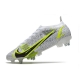 Nike Mercurial Vapor 14 Elite SG-Pro AC Soft-Ground White Black Metallic Silver Volt Football Boots