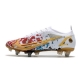 Nike Mercurial Vapor 14 Elite SG-Pro AC Soft-Ground White Red Golden Football Boots