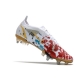 Nike Mercurial Vapor 14 Elite SG-Pro AC Soft-Ground White Red Golden Football Boots