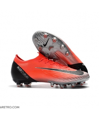 Nike Mercurial Vapor XII Elite AG-PRO Artificial-Grass Crimson Black Silver Football Boots