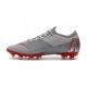Nike Mercurial Vapor XII Elite AG-PRO Artificial-Grass Grey Red Football Boots