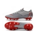 Nike Mercurial Vapor XII Elite AG-PRO Artificial-Grass Grey Red Football Boots