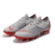 Nike Mercurial Vapor XII Elite AG-PRO Artificial-Grass Grey Red Football Boots