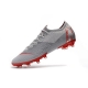 Nike Mercurial Vapor XII Elite AG-PRO Artificial-Grass Grey Red Football Boots