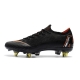 Nike Mercurial Vapor XII Elite Anti-Clog SG-Pro Black Orange Football Boots