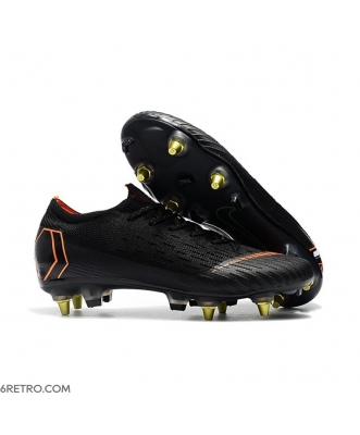 Nike Mercurial Vapor XII Elite Anti-Clog SG-Pro Black Orange Football Boots