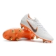Nike Mercurial Vapor XII Elite Anti-Clog SG-Pro White Orange Football Boots