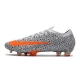 Nike Mercurial Vapor XIII CR7 Elite Firm Ground White Total Football Boots