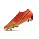 Nike Mercurial Vapor XIII Elite 360 Firm Ground CR100 Red Gold Football Boots