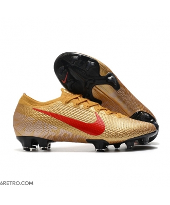 Nike Mercurial Vapor XIII Elite 360 Firm Ground Gold Red Football Boots