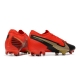 Nike Mercurial Vapor XIII Elite 360 Firm Ground Red Black Gold Football Boots