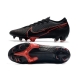 Nike Mercurial Vapor XIII Elite Firm Ground Black Red Football Boots