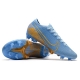 Nike Mercurial Vapor XIII Elite Firm Ground Blue Gold Football Boots