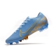 Nike Mercurial Vapor XIII Elite Firm Ground Blue Gold Football Boots