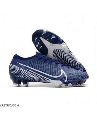 Nike Mercurial Vapor XIII Elite Firm Ground Blue White Football Boots
