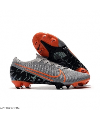 Nike Mercurial Vapor XIII Elite Firm Ground Gray Orange Black Football Boots