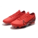 Nike Mercurial Vapor XIII Elite Firm Ground Red Black Football Boots