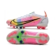 Nike Mercurial Vapor XIV Elite AG-Pro Dragonfly - White Metallic Silver Dark Raisin Limited Edition Football Boots