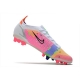 Nike Mercurial Vapor XIV Elite AG-Pro Dragonfly - White Metallic Silver Dark Raisin Limited Edition Football Boots