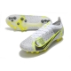 Nike Mercurial Vapor XIV Elite AG-Pro White Black Metallic Silver Volt Football Boots Nike Mercurial Vapor XIV Elite AG-Pro White Black Metallic Silver Volt Football Boots