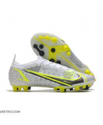 Nike Mercurial Vapor XIV Elite AG-Pro White Black Metallic Silver Volt Football Boots