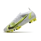 Nike Mercurial Vapor XIV Elite AG-Pro White Black Metallic Silver Volt Football Boots Nike Mercurial Vapor XIV Elite AG-Pro White Black Metallic Silver Volt Football Boots