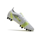 Nike Mercurial Vapor XIV Elite AG-Pro White Black Metallic Silver Volt Football Boots Nike Mercurial Vapor XIV Elite AG-Pro White Black Metallic Silver Volt Football Boots