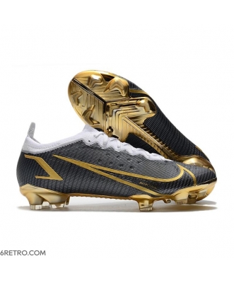 Nike Mercurial Vapor XIV Elite Firm Ground Black Gold Football Boots