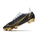 Nike Mercurial Vapor XIV Elite Firm Ground Black Gold Football Boots