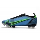 Nike Mercurial Vapor XIV Elite Firm Ground Blue Green Black Football Boots