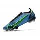 Nike Mercurial Vapor XIV Elite Firm Ground Blue Green Black Football Boots