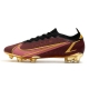 Nike Mercurial Vapor XIV Elite Firm Ground Maroon Gold Football Boots