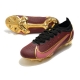 Nike Mercurial Vapor XIV Elite Firm Ground Maroon Gold Football Boots