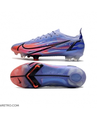 Nike Mercurial Vapor XIV Elite Firm Ground Mbappe Light Thistle Metallic Silver Football Boots